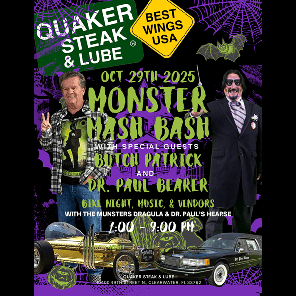 Quaker Steak & Lube - Butch Patrick & Dr. Paul Bearer